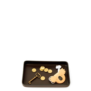 Swags Small Valet Tray - Chocolate