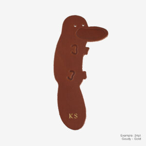 Corban & Blair Black Platypus Bookmark