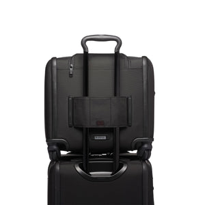 Tumi Alpha Compact Wheeled Brief - Black