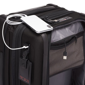 Tumi Alpha International Dual Access Expandable Carry-On - Black