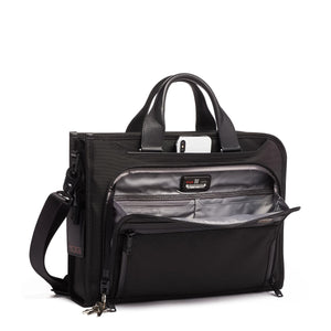 Tumi Alpha Slim Deluxe Portfolio - Black