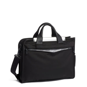 Tumi Alpha Slim Deluxe Portfolio - Black