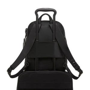 Tumi Voyageur Halsey Backpack- Black/Gun Metal