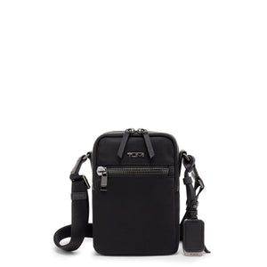 Tumi Voyageur Persia Crossbody - Black/Gun Metal