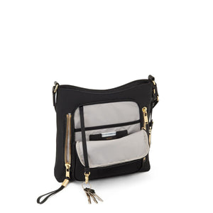 Tumi Voyageur Tyler Crossbody - Black/Gold