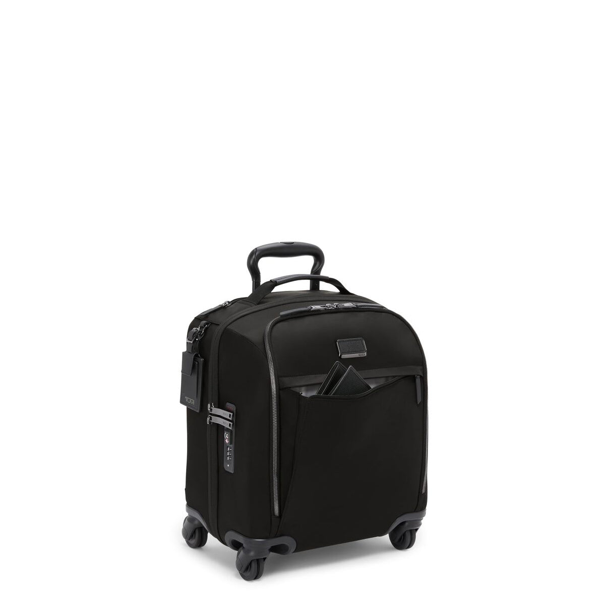 Tumi Voyageur Leger Compact Carry-On - Black/Gun Metal