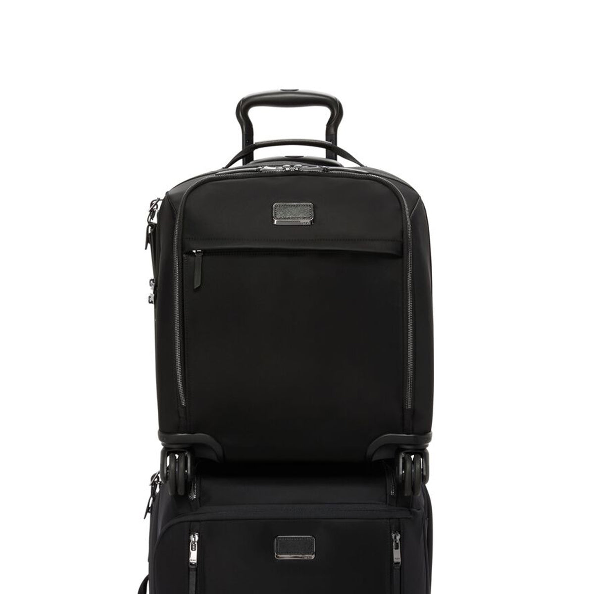 Tumi Voyageur Leger Compact Carry-On - Black/Gun Metal