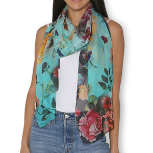 The Artists Label 'Sunflower Dream' Silk Scarf