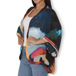 The Artists Label 'Awaken My Heart' Silk Kimono