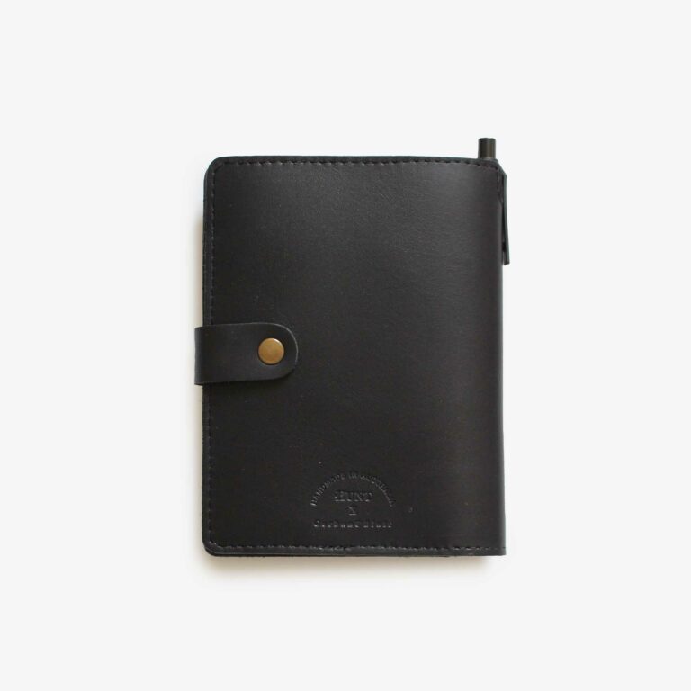 Hunt x Corban & Blair Passport Wallet - Black