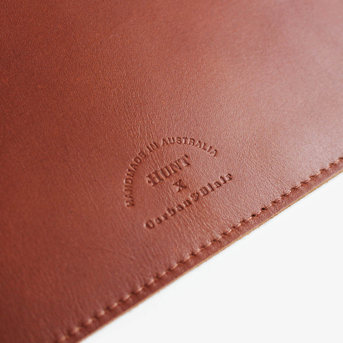 Hunt x Corban & Blair Leather Envelope - Tan