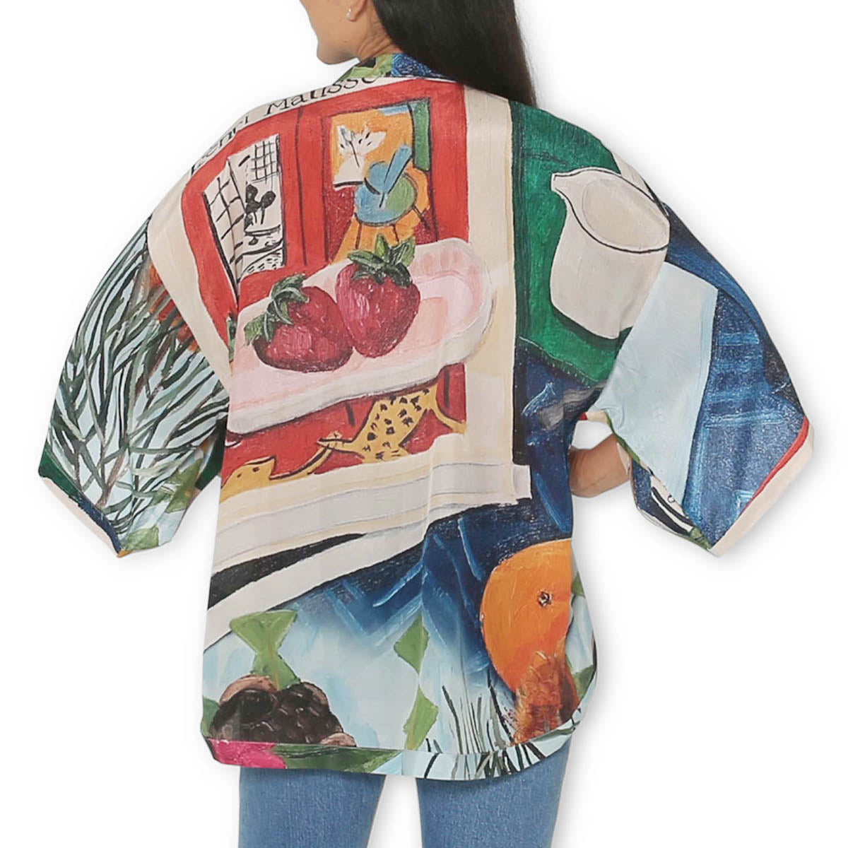 The Artists Label 'Slice of Life' Silk Kimono