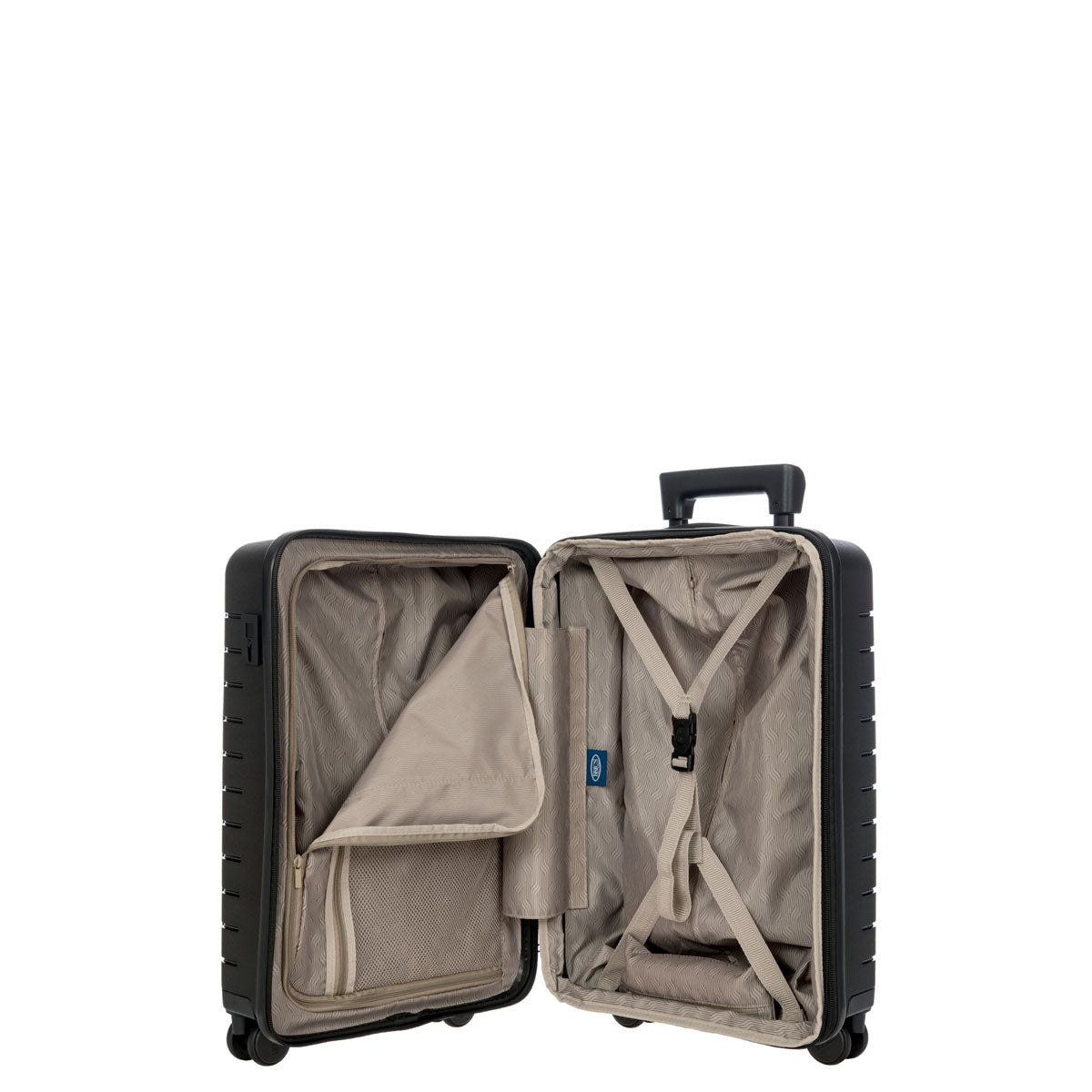 Bric's B|Y Ulisse Front Pocket Cabin Trolley - Black (Pre-Order)
