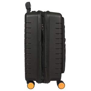 Bric's B|Y Ulisse Front Pocket Cabin Trolley - Olive (Pre-Order)