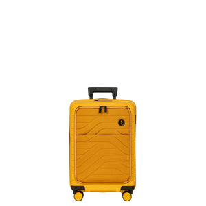 Bric's B|Y Ulisse Front Pocket Cabin Trolley - Mango (Pre-Order)