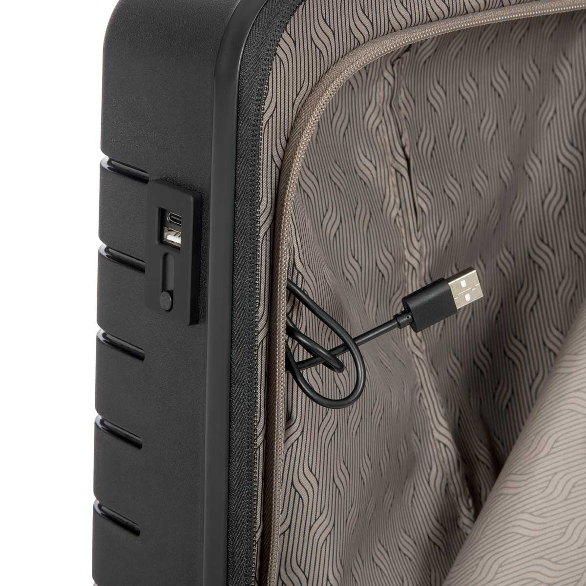Bric's B|Y Ulisse Expandable Cabin Trolley - Black (Pre-Order)