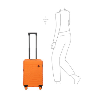 Bric's B|Y Ulisse Expandable Cabin Trolley - Orange (Pre-Order)