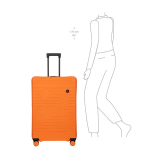 Bric's B|Y Ulisse 79cm Suitcase - Orange (Pre-Order)