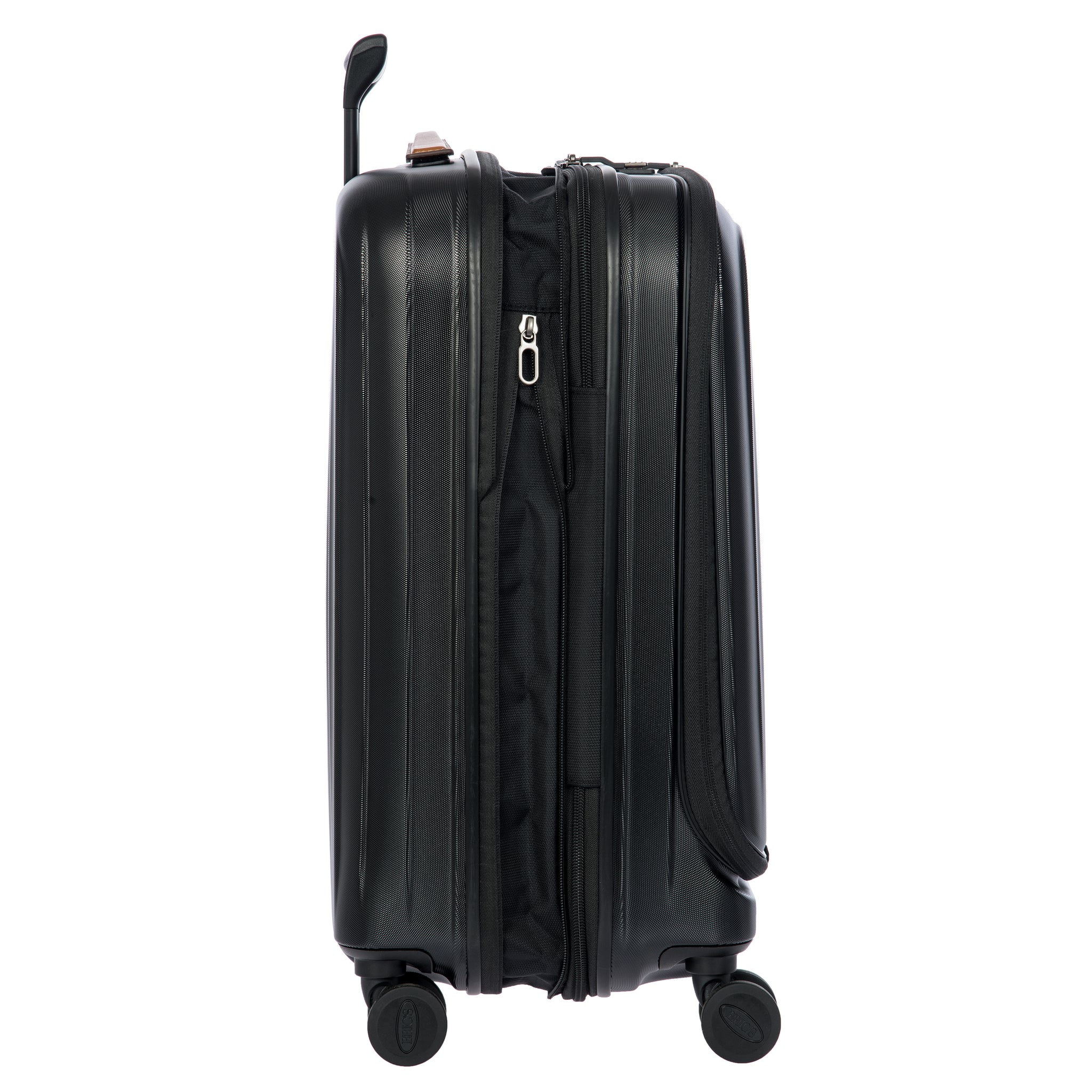 Bric's Taormina Ultralight Cabin Trolley with Pocket - Black (Pre-Order)