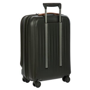 Bric's Taormina Ultralight Cabin Trolley with Pocket - Olive (Pre-Order)