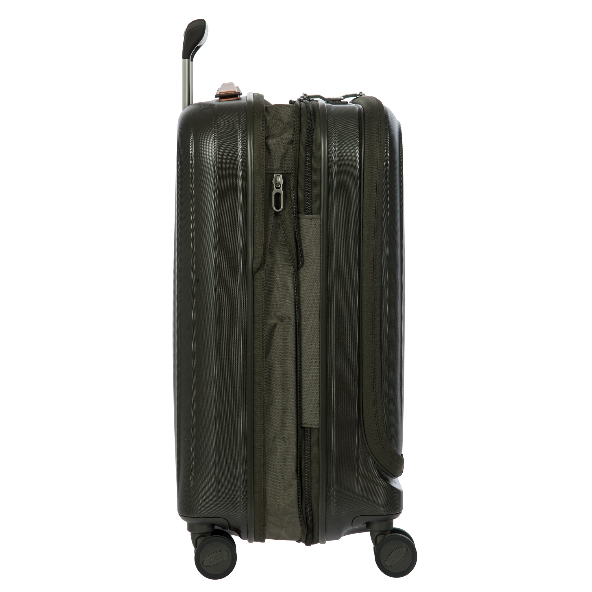 Bric's Taormina Ultralight Cabin Trolley with Pocket - Olive (Pre-Order)