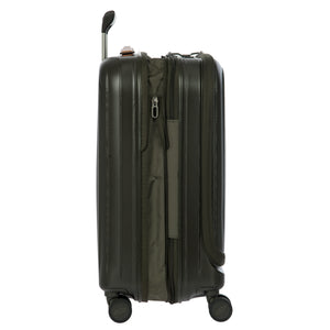 Bric's Taormina Ultralight Cabin Trolley with Pocket - Olive (Pre-Order)