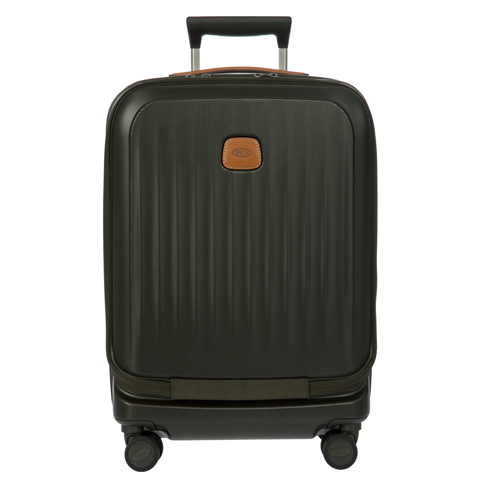 Bric's Taormina Ultralight Cabin Trolley with Pocket - Olive (Pre-Order)