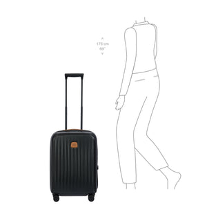 Bric's Taormina Ultralight Cabin Trolley - Black (Pre-Order)