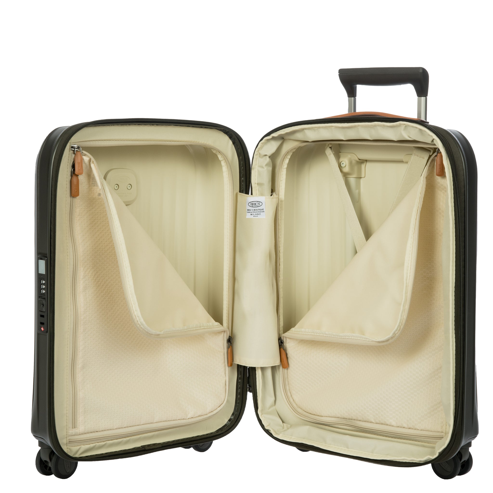Bric's Taormina Ultralight Cabin Trolley - Olive (Pre-Order)