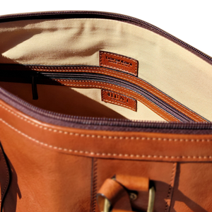 Barantani Large Duffle - Natural