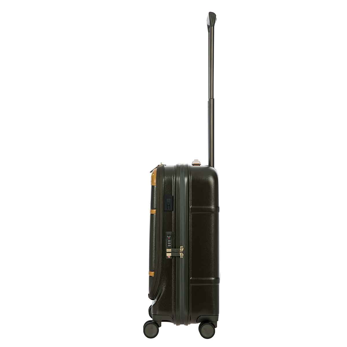 Bric's Bellagio Front Pocket Cabin Trolley - Olive