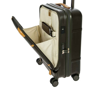 Bric's Bellagio Front Pocket Cabin Trolley - Olive