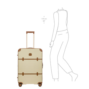 Bric's Bellagio Medium Trolley - Cream - Pre Order