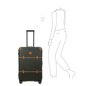 Bric's Bellagio Medium Trolley - Olive - Pre Order