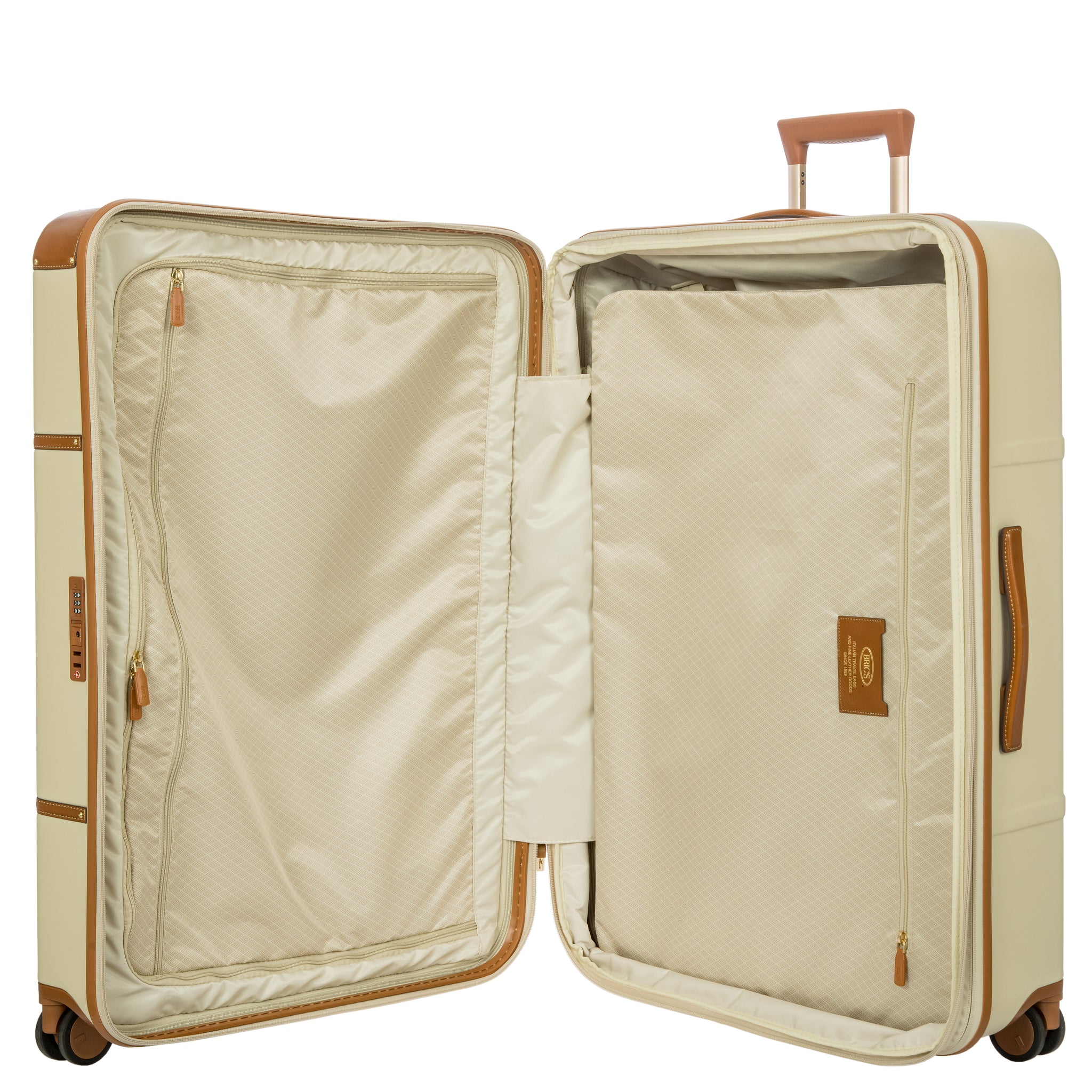 Bric's Bellagio X-Large Trolley - Cream - Pre Order