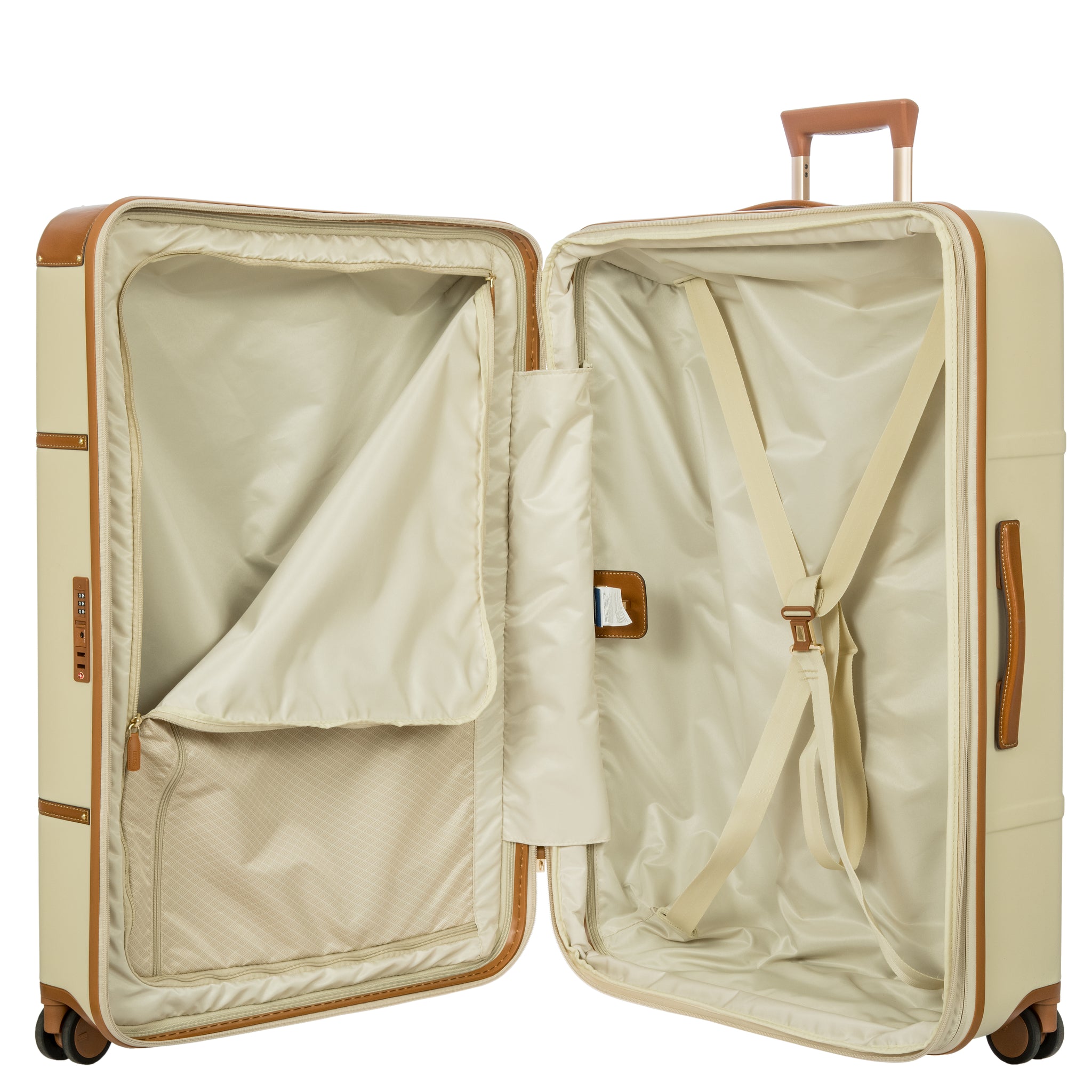 Bric's Bellagio X-Large Trolley - Cream - Pre Order