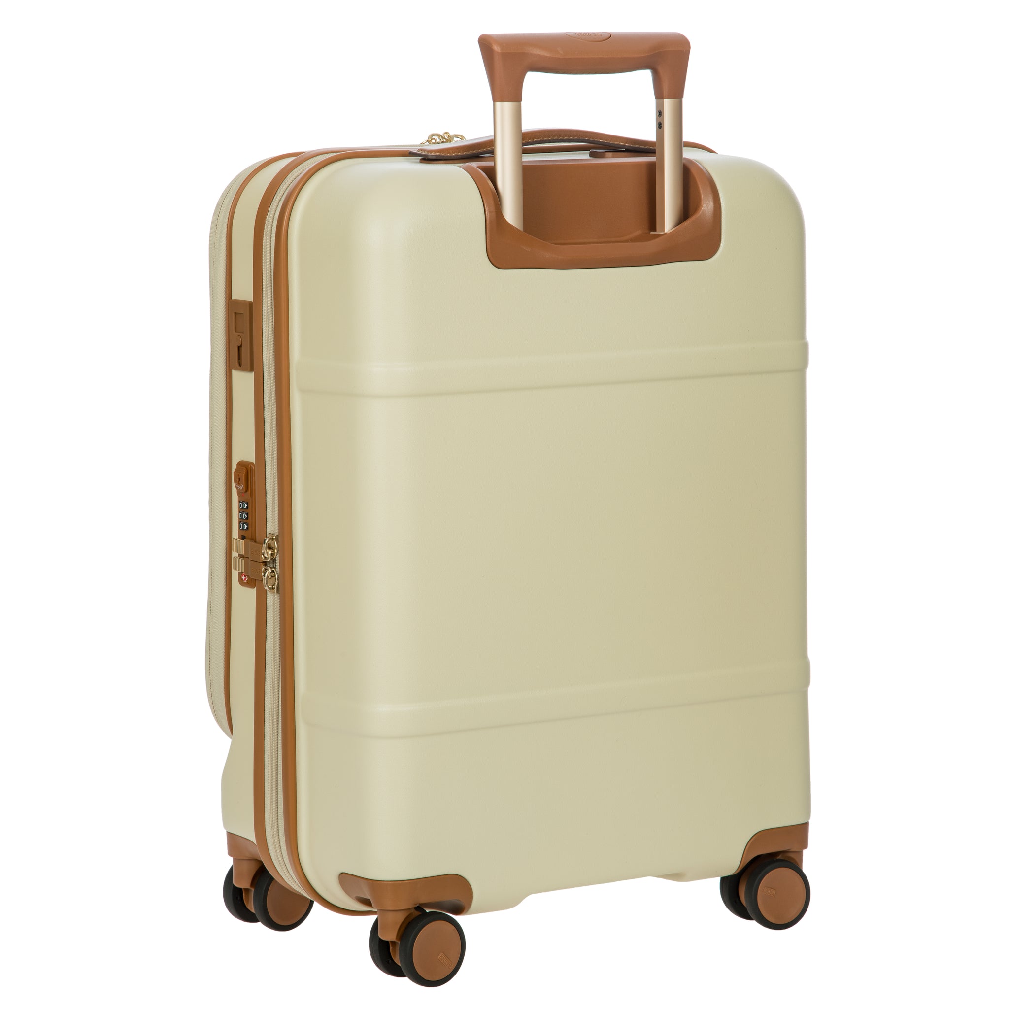 Bric's Bellagio Cabin Trolley with Pocket - Cream - Pre Order