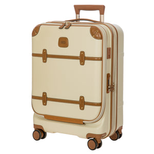 Bric's Bellagio Cabin Trolley with Pocket - Cream - Pre Order