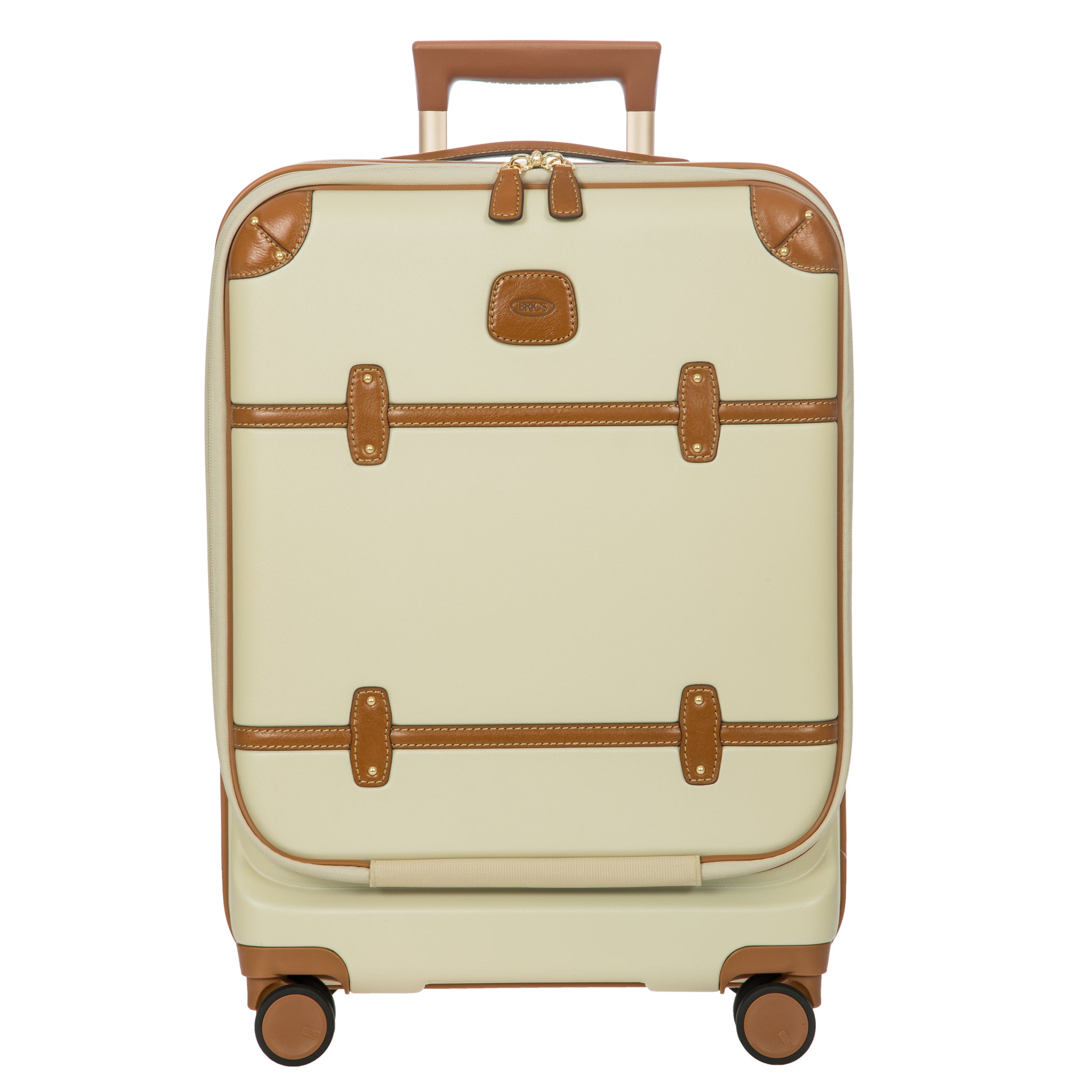 Bric's Bellagio Cabin Trolley with Pocket - Cream - Pre Order