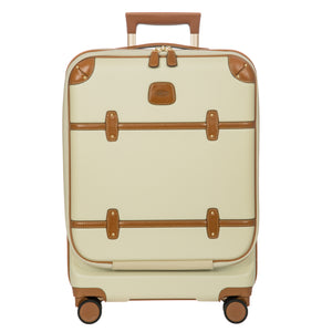 Bric's Bellagio Cabin Trolley with Pocket - Cream - Pre Order
