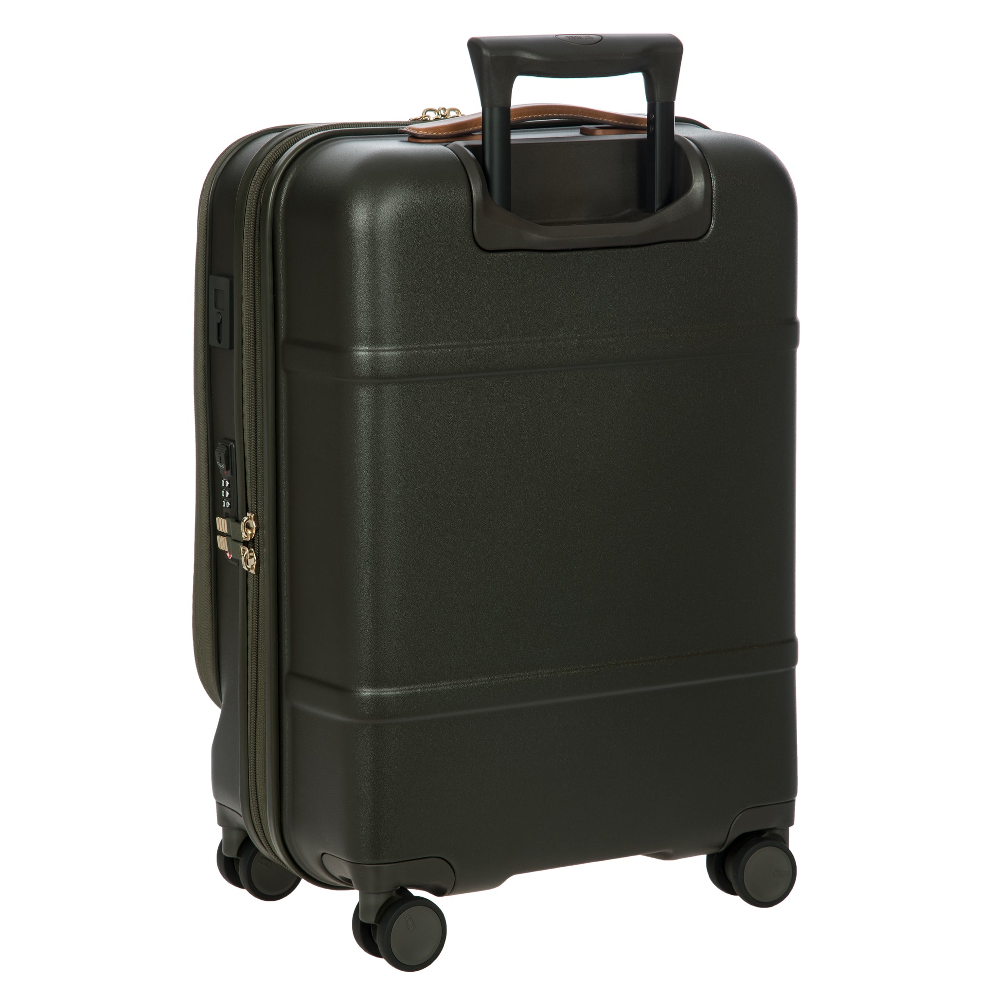 Bric's Bellagio Cabin Trolley with Pocket - Olive - Pre Order