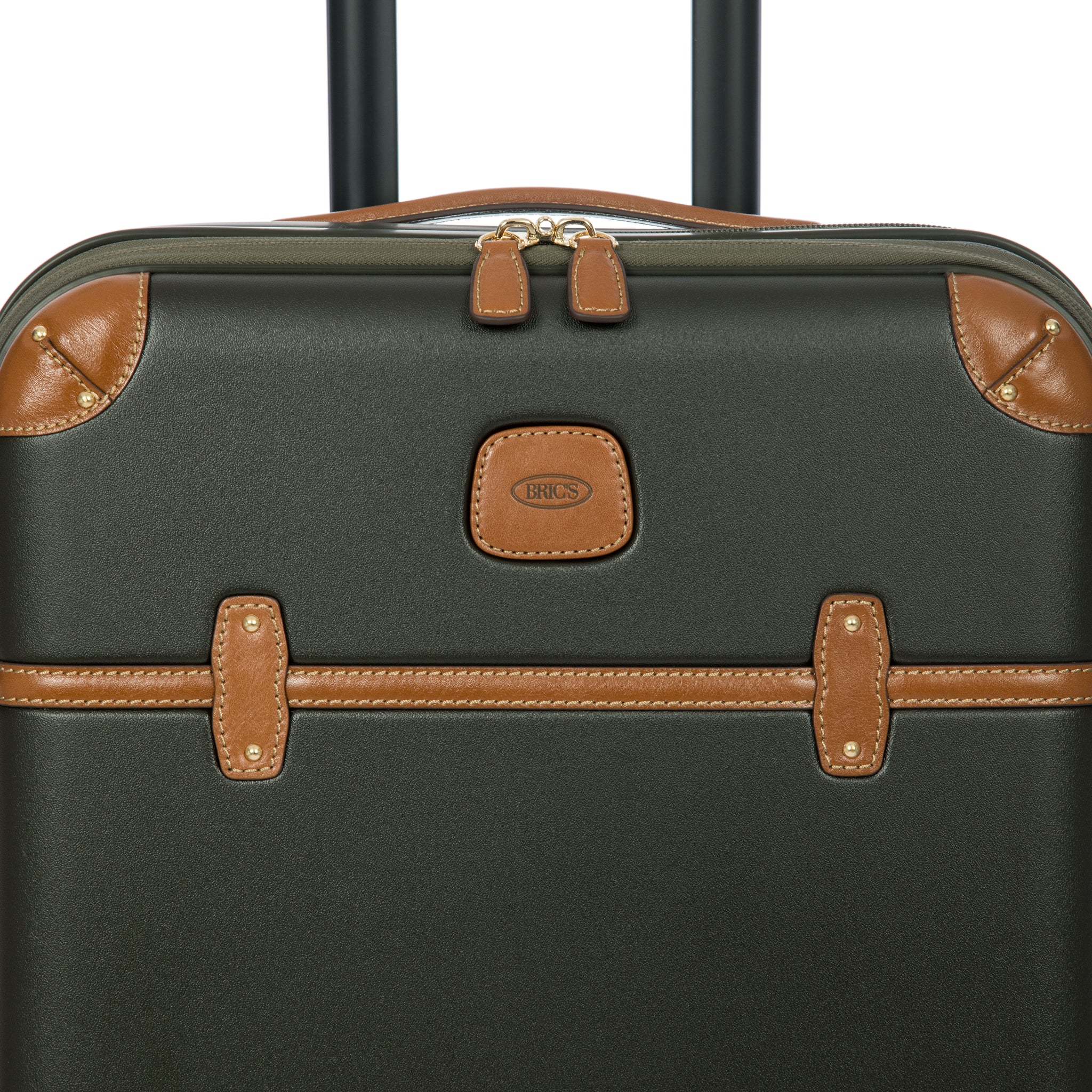 Bric's Bellagio Cabin Trolley with Pocket - Olive - Pre Order