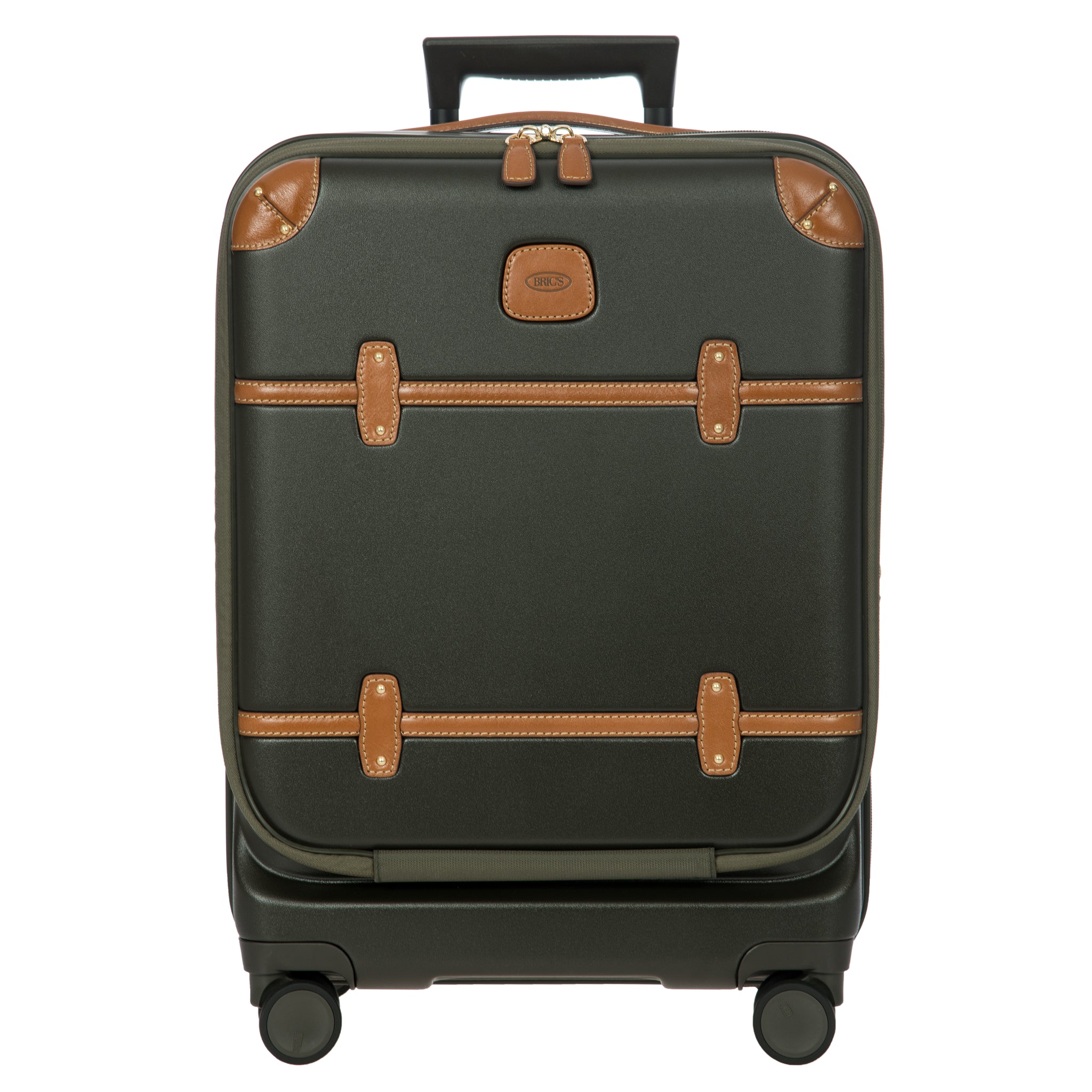 Bric's Bellagio Cabin Trolley with Pocket - Olive - Pre Order