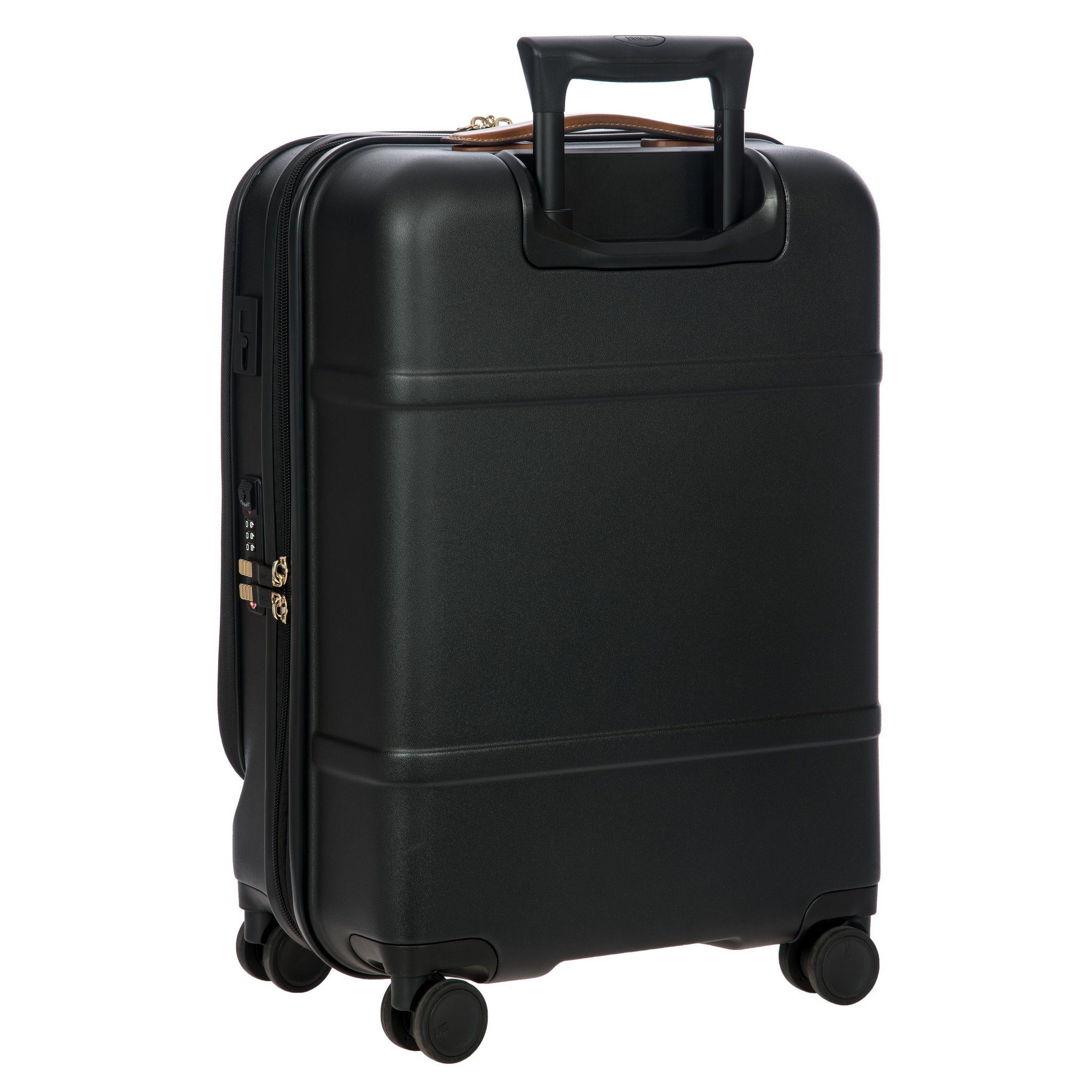 Bric's Bellagio Cabin Trolley with Pocket - Black - Pre Order