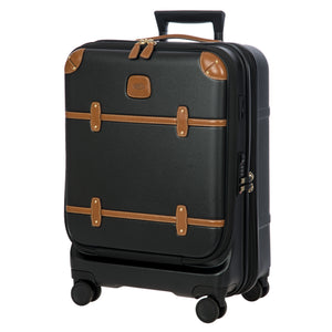 Bric's Bellagio Cabin Trolley with Pocket - Black - Pre Order
