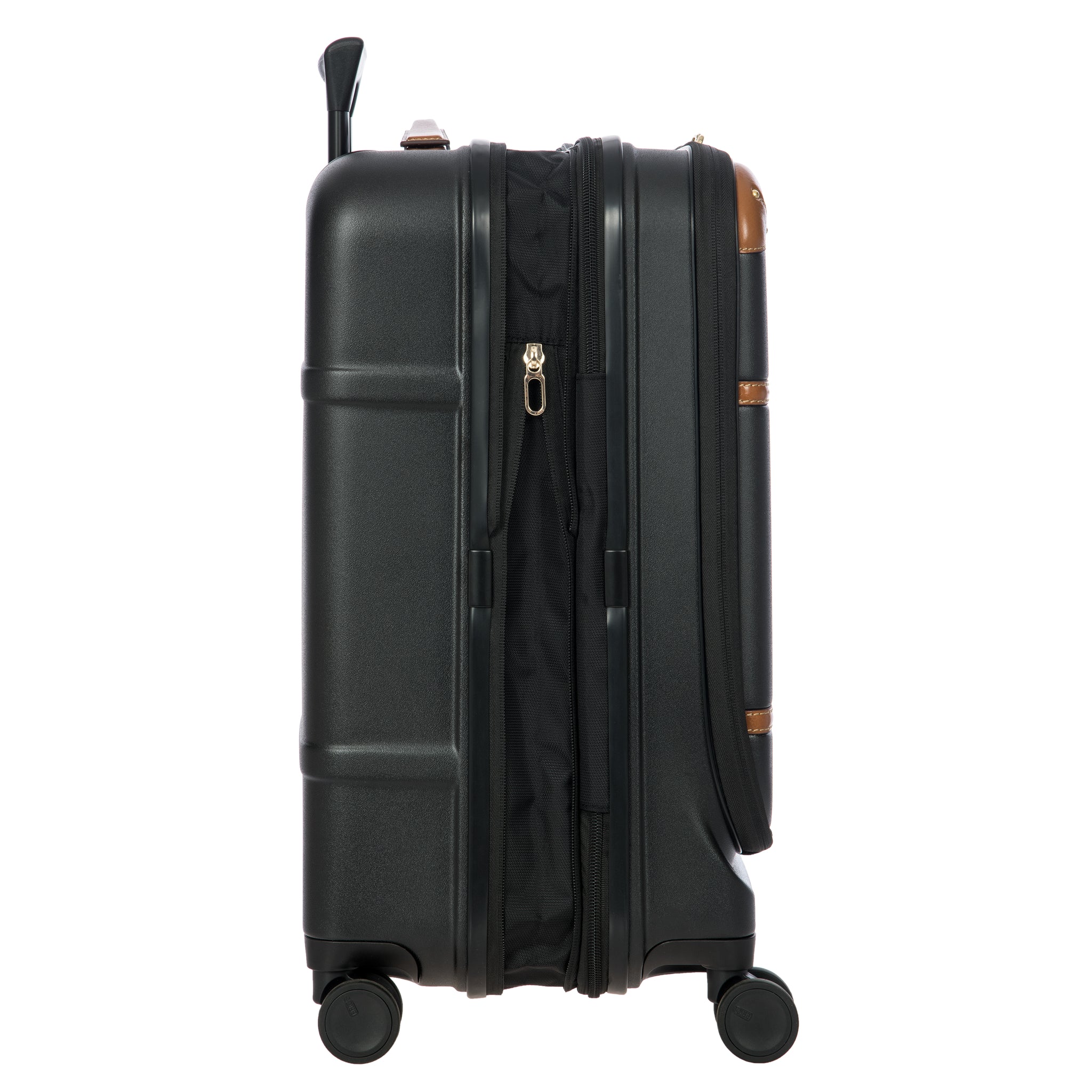 Bric's Bellagio Cabin Trolley with Pocket - Black - Pre Order