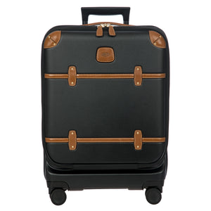 Bric's Bellagio Cabin Trolley with Pocket - Black - Pre Order