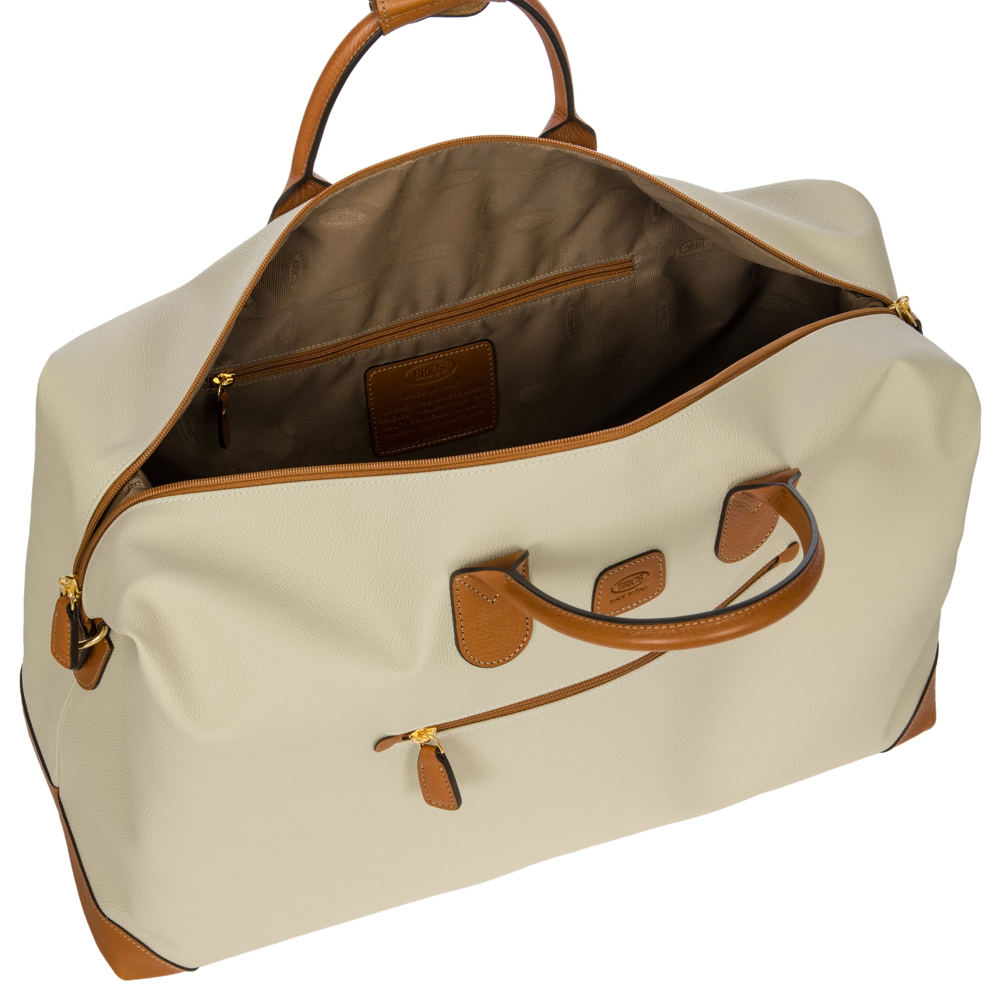 Bric's Firenze Large Duffle - Cream (Pre Order)