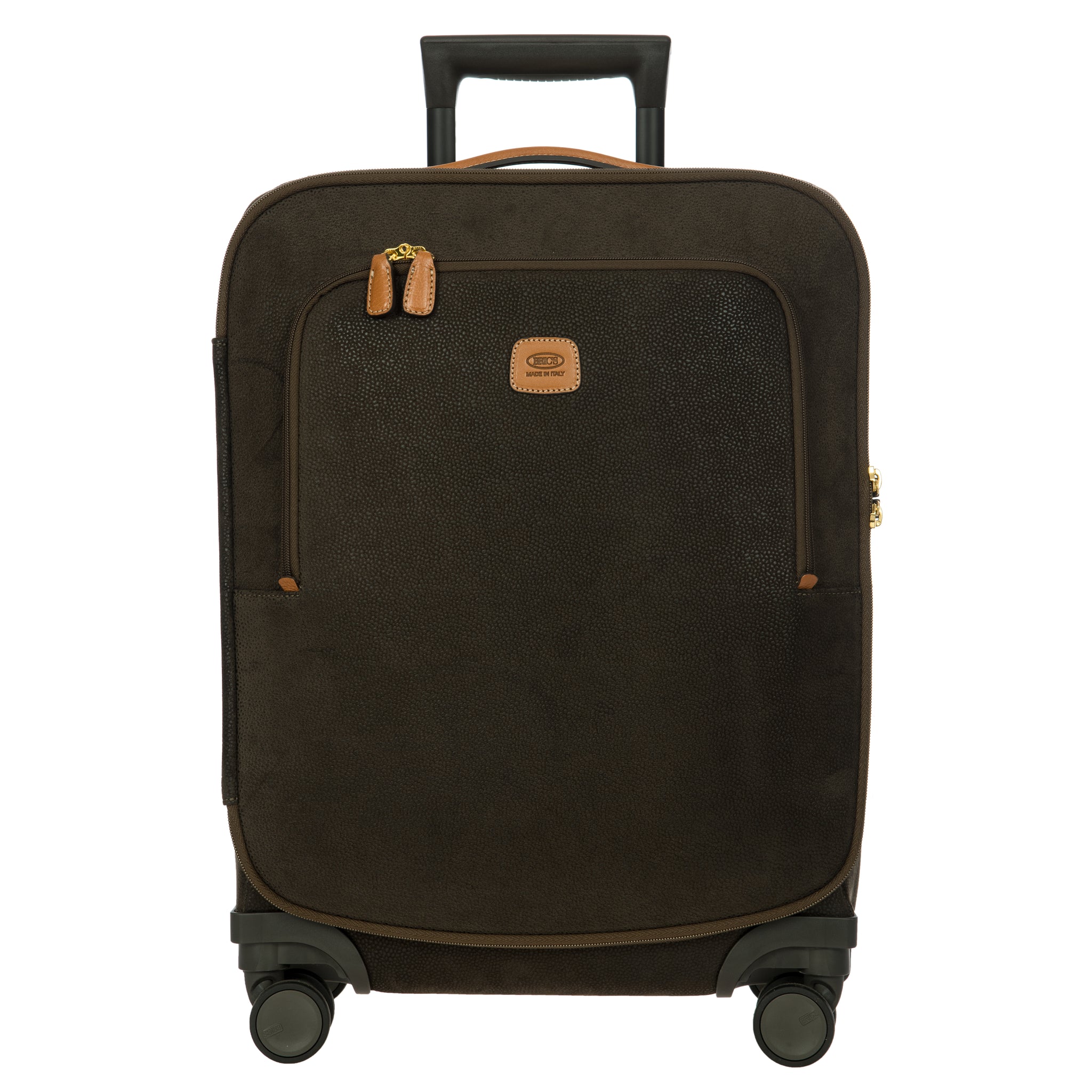 Bric's Life Cabin Trolley with PC holder - Olive - Pre Order