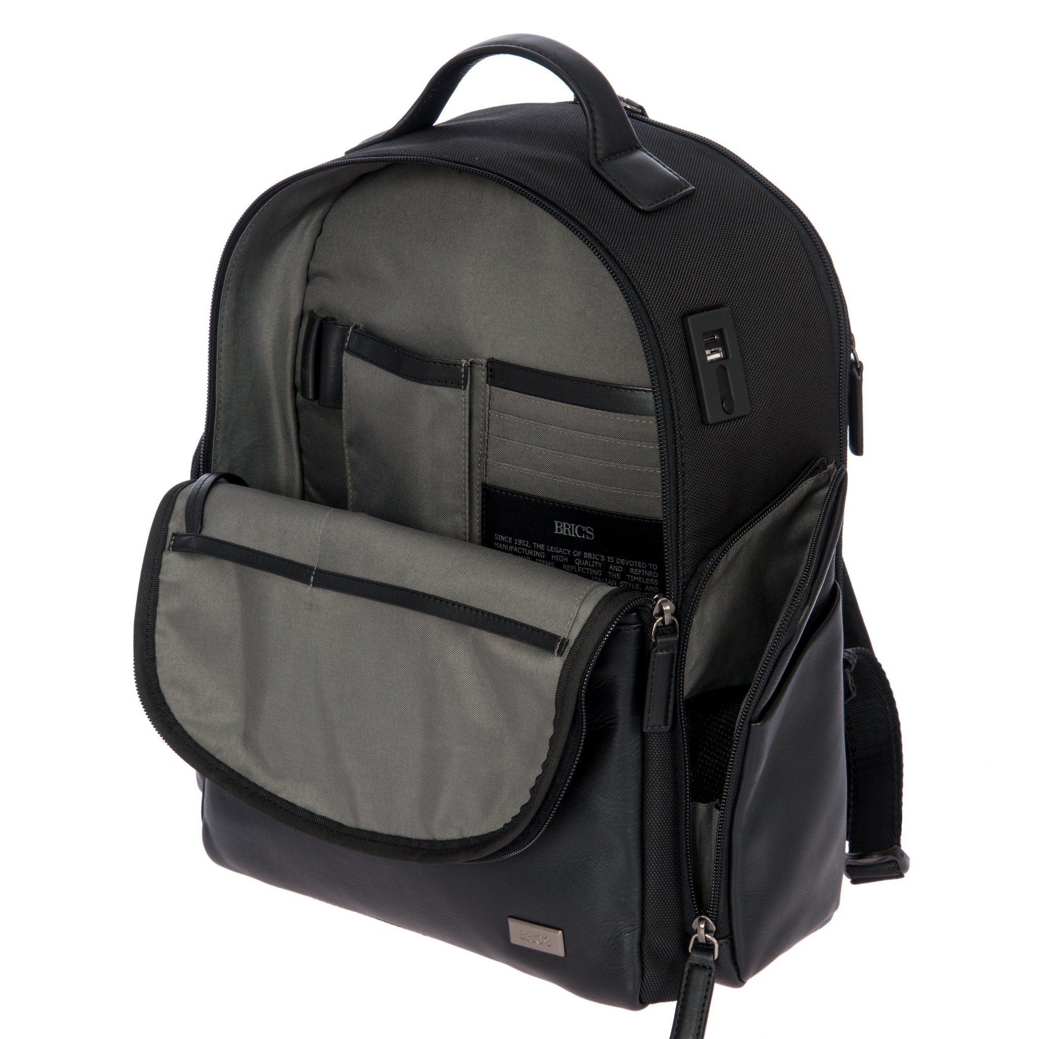 Bric's Monza Business Backpack M - Black - Pre Order